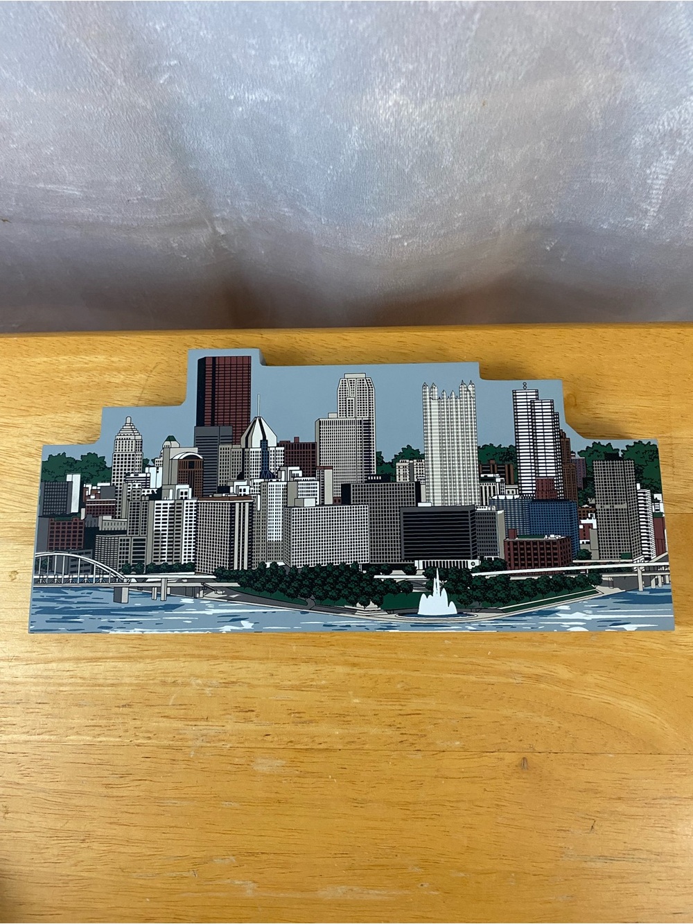 Hometowne Collectibles Pittsburgh Skyline Shelf Sitter